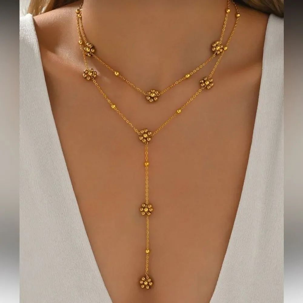 Floral Necklace Q805